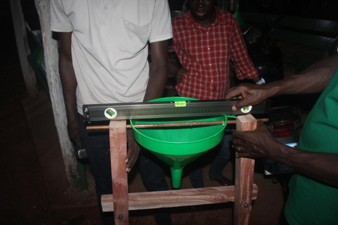 Biodiversity equipment installation